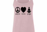 Women's Chin Up Yoga Words Racerback Tank Top : Target