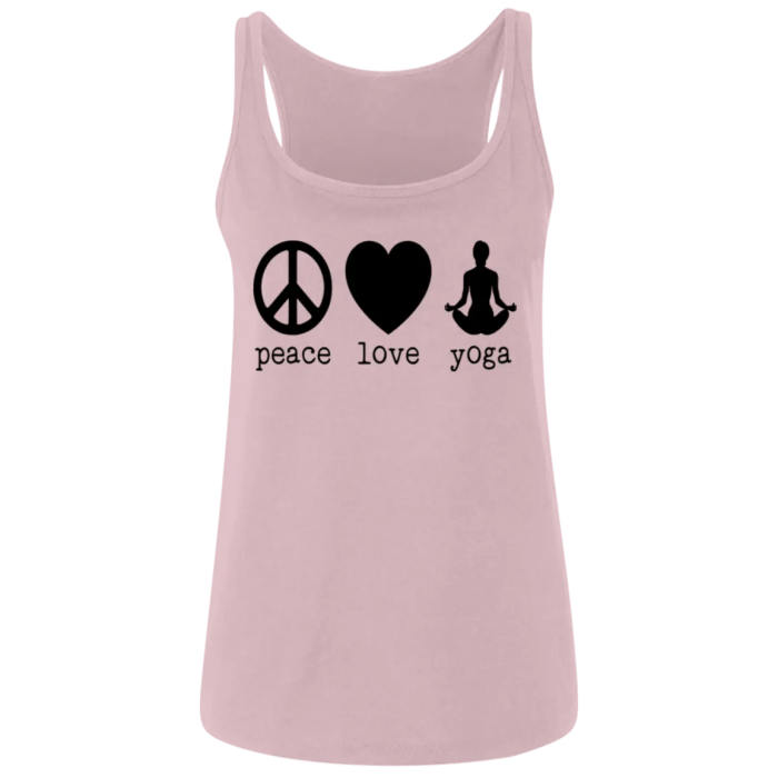 Women's Chin Up Yoga Words Racerback Tank Top : Target Women's Chin Up Yoga Words Racerback Tank Top : Target